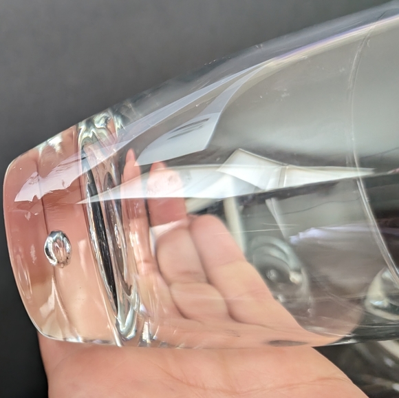 Luigi Bormioli Rocco Luna clear blown glass 12oz double highball glass set‎ 2 - Picture 4 of 8